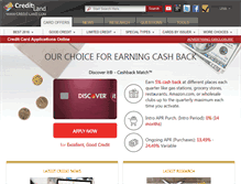 Tablet Screenshot of credit-land.com